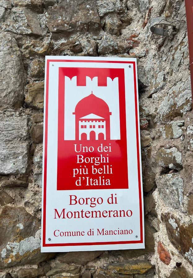 Casa Pruno Rosso Apartment Montemerano Exterior photo